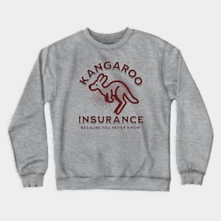 Kangaroo Insurance Crewneck Sweatshirt